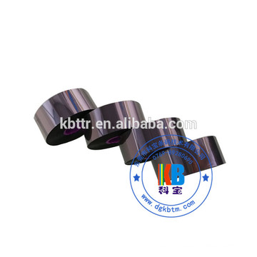 Food bags packaging machine use black printer ribbon wax resin Markem printer ribbon